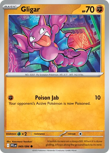 Gligar 049/094 Phantasmal Flames