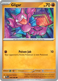 Gligar 049/094 Phantasmal Flames