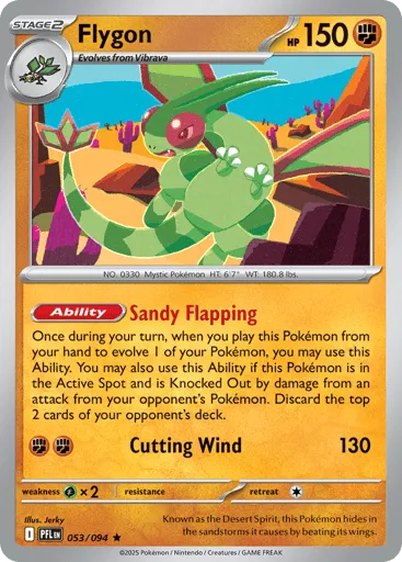 Flygon 053/094 Phantasmal Flames