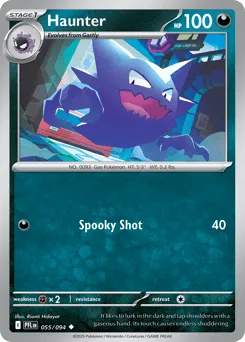 Haunter 055/094 Phantasmal Flames