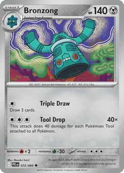 Bronzong 072/094 Phantasmal Flames