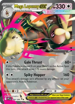 Mega Lopunny ex 084/094 Phantasmal Flames