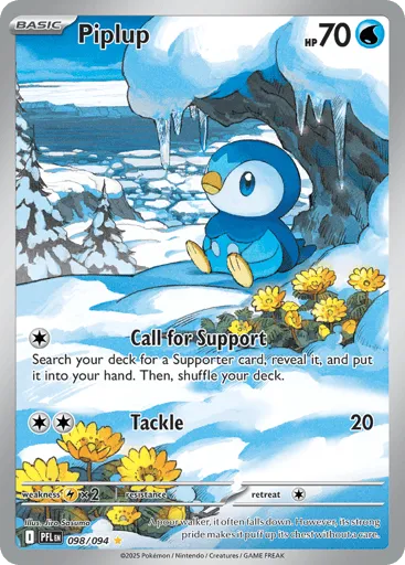 Piplup 098/094 Phantasmal Flames