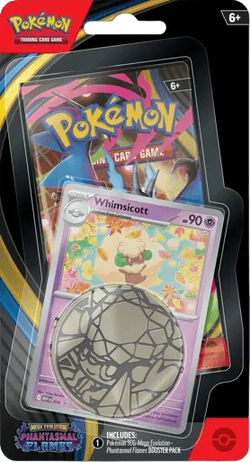 Phantasmal Flames Single Pack Blister - Whimsicott