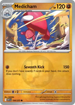 Medicham 104/217 Energy Reverse Ascended Heroes