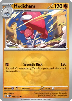 Medicham 104/217 Quick Ball Ascended Heroes