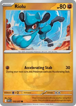 Riolu 112/217 Energy Reverse Ascended Heroes