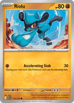 Riolu 112/217 Normal Ascended Heroes