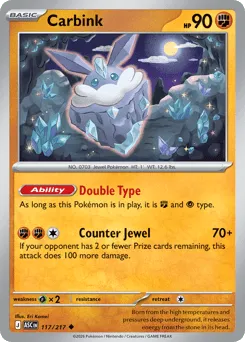 Carbink 117/217 Ascended Heroes