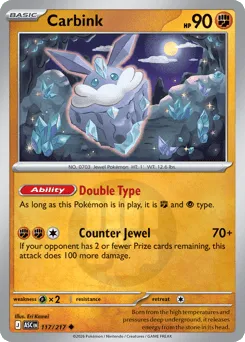 Carbink 117/217 Energy Reverse Ascended Heroes