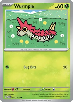 Wurmple 011/217 Normal Ascended Heroes