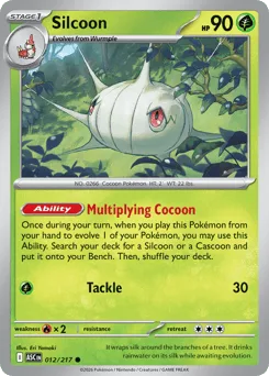 Silcoon 012/217 Ascended Heroes