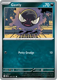 Gastly 123/217 Dusk Ball Ascended Heroes