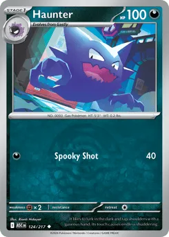Haunter 124/217 Dusk Ball Ascended Heroes