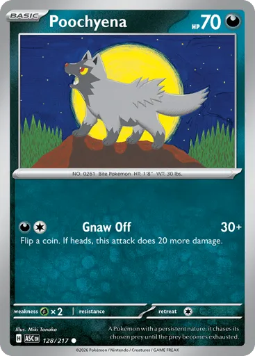 Poochyena 128/217 Ascended Heroes