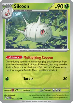 Silcoon 012/217 Love Ball Ascended Heroes