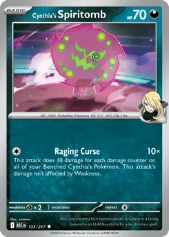 Cynthia's Spiritomb 133/217 Ascended Heroes