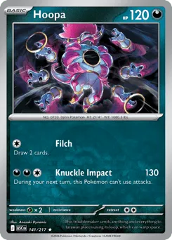 Hoopa 141/217 Poké Ball Ascended Heroes
