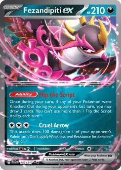 Fezandipiti ex 142/217 Holo Ascended Heroes