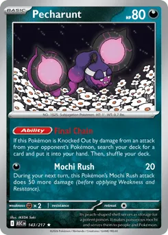 Pecharunt 143/217 Ascended Heroes