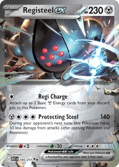 Registeel ex 145/217 Holo Ascended Heroes