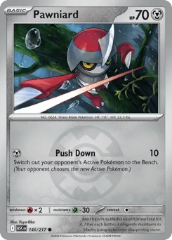 Pawniard 146/217 Quick Ball Ascended Heroes