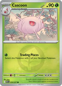 Cascoon 014/217 Energy Reverse Ascended Heroes