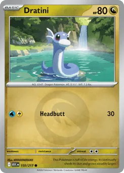 Dratini 150/217 Energy Reverse Ascended Heroes