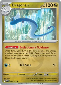 Dragonair 151/217 Energy Reverse Ascended Heroes