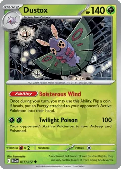 Dustox 015/217 Energy Reverse Ascended Heroes