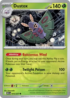 Dustox 015/217 Love Ball Ascended Heroes