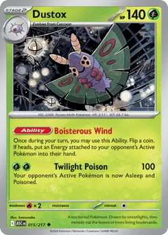 Dustox 015/217 Normal Ascended Heroes