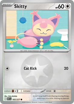 Skitty 165/217 Energy Reverse Ascended Heroes