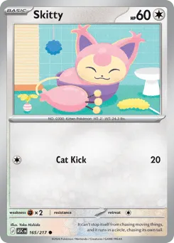 Skitty 165/217 Normal Ascended Heroes