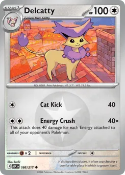 Delcatty 166/217 Energy Reverse Ascended Heroes