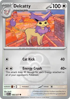 Delcatty 166/217 Love Ball Ascended Heroes