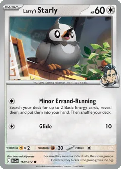Larry's Starly 168/217 Ascended Heroes