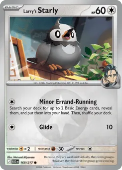 Larry's Starly 168/217 Energy Reverse Ascended Heroes