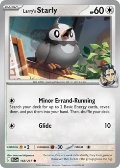 Larry's Starly 168/217 Normal Ascended Heroes