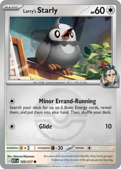 Larry's Starly 168/217 Poké Ball Ascended Heroes
