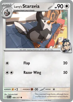 Larry's Staravia 169/217 Ascended Heroes