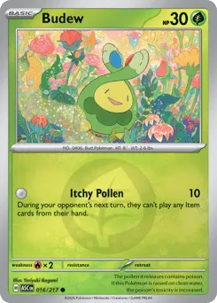 Budew 016/217 Energy Reverse Ascended Heroes