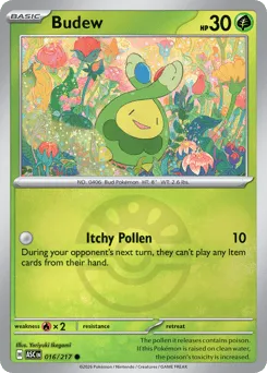 Budew 016/217 Friend Ball Ascended Heroes