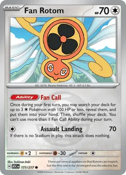 Fan Rotom 171/217 Dusk Ball Ascended Heroes
