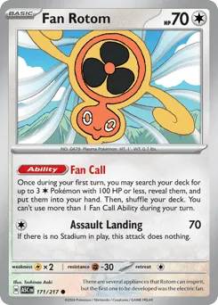 Fan Rotom 171/217 Normal Ascended Heroes