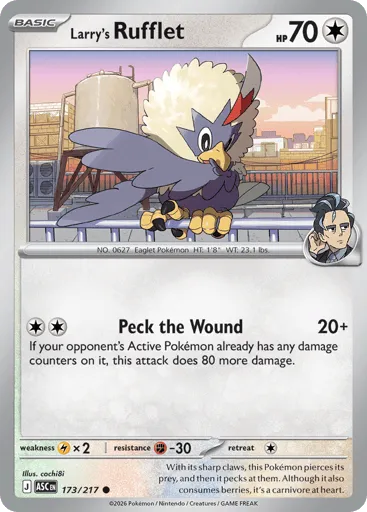 Larry's Rufflet 173/217 Ascended Heroes