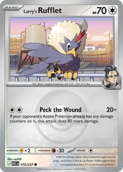 Larry's Rufflet 173/217 Poké Ball Ascended Heroes