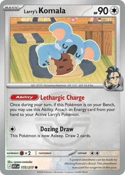 Larry's Komala 175/217 Poké Ball Ascended Heroes
