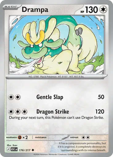 Drampa 176/217 Ascended Heroes
