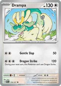 Drampa 176/217 Normal Ascended Heroes